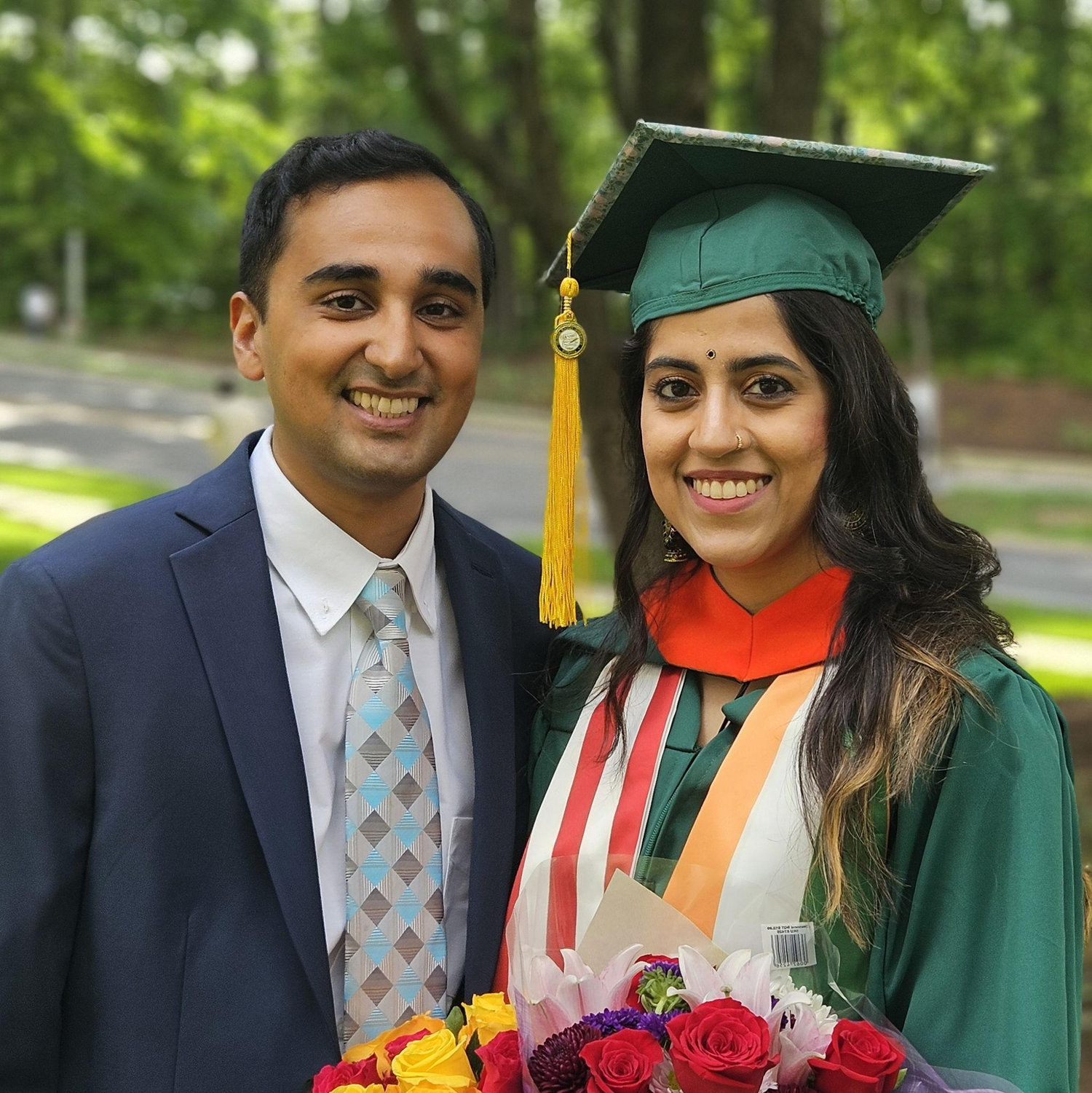 Tulsi gets her master's!