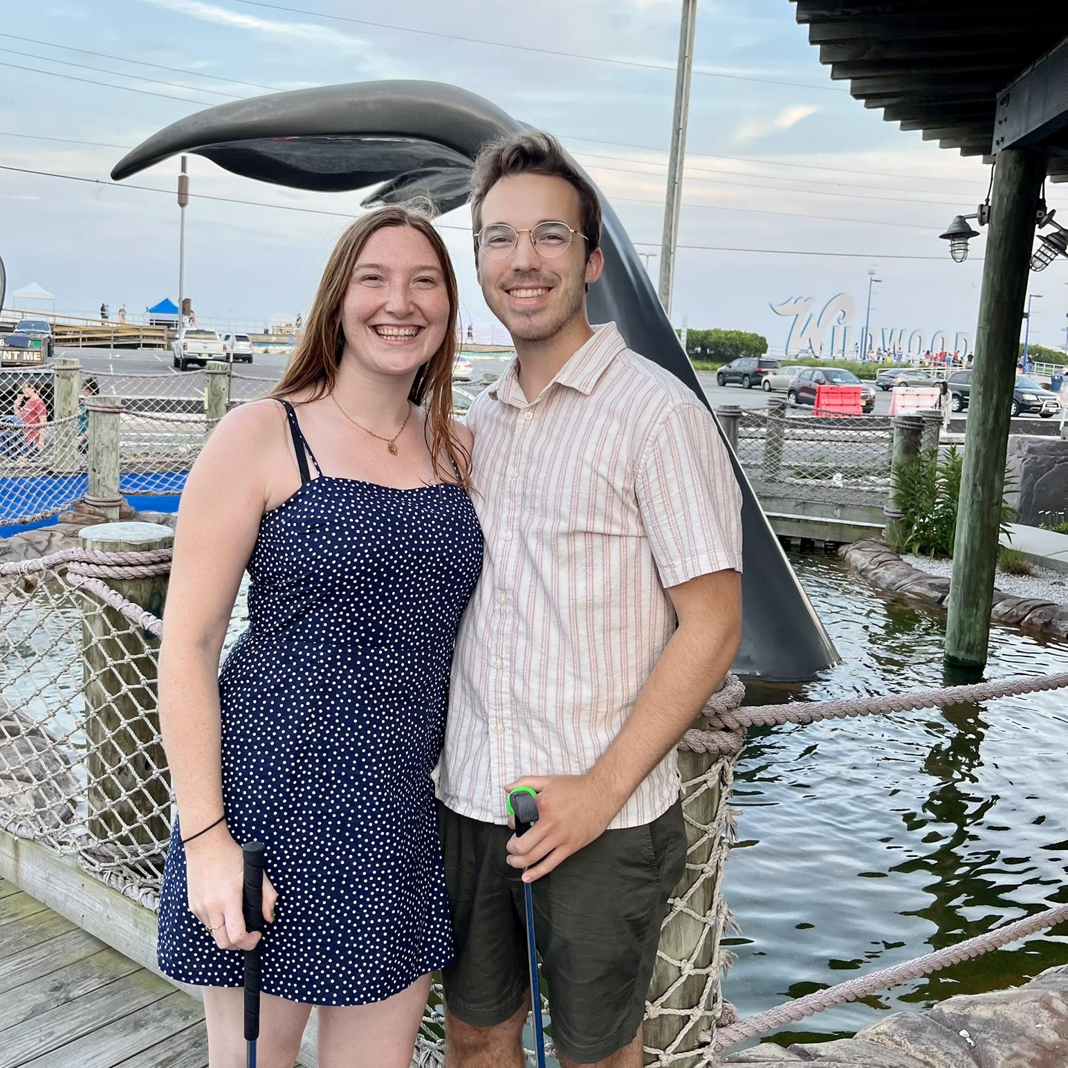 Solis’ first time at Jersey Shore - Wildwood, July 2023