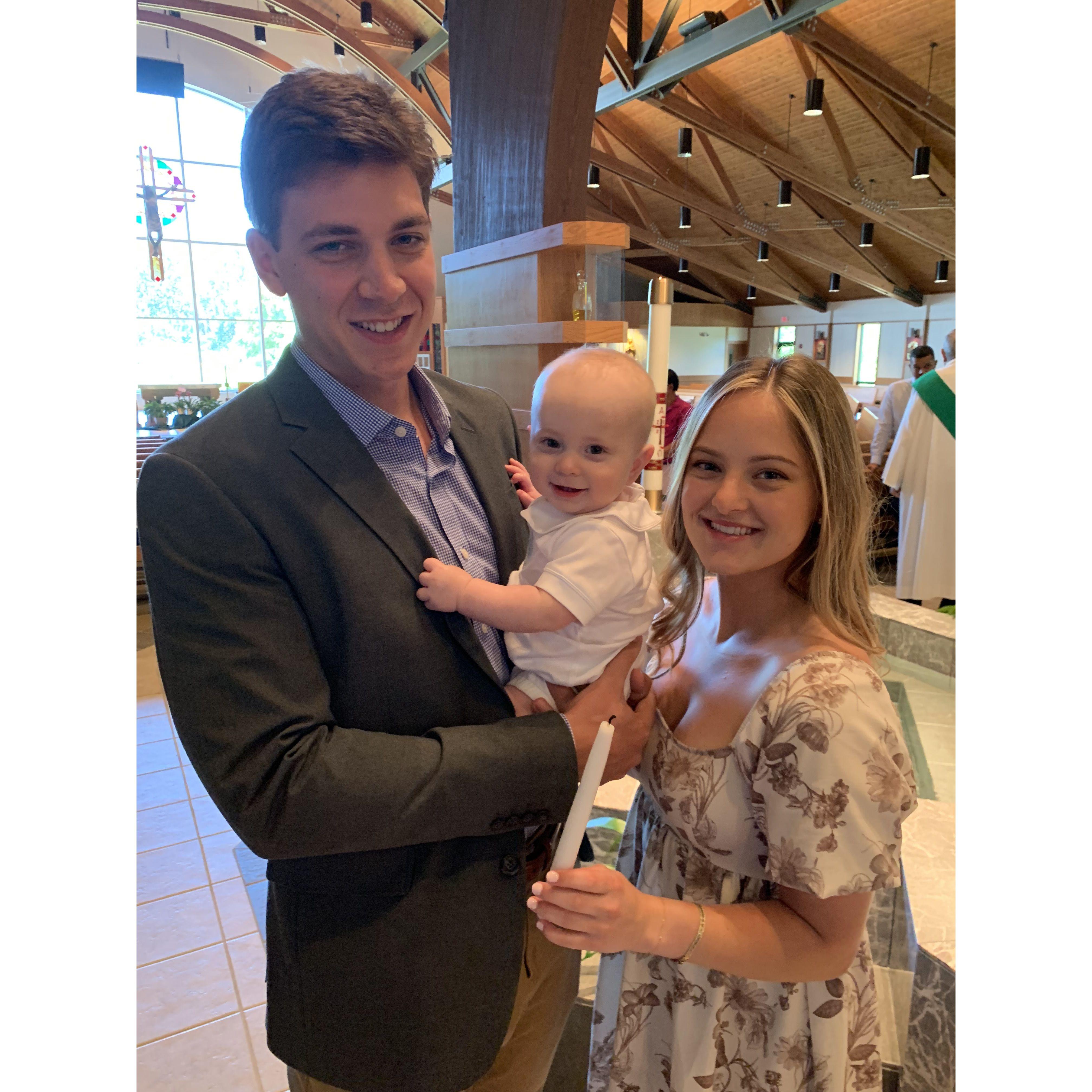 Matthew's Baptism!