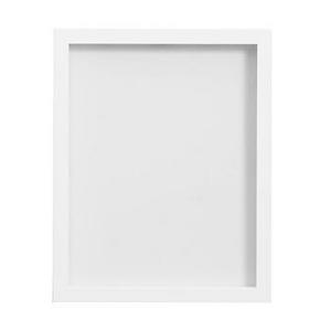 Floating Wood Gallery Frame, White - 11 x 14''