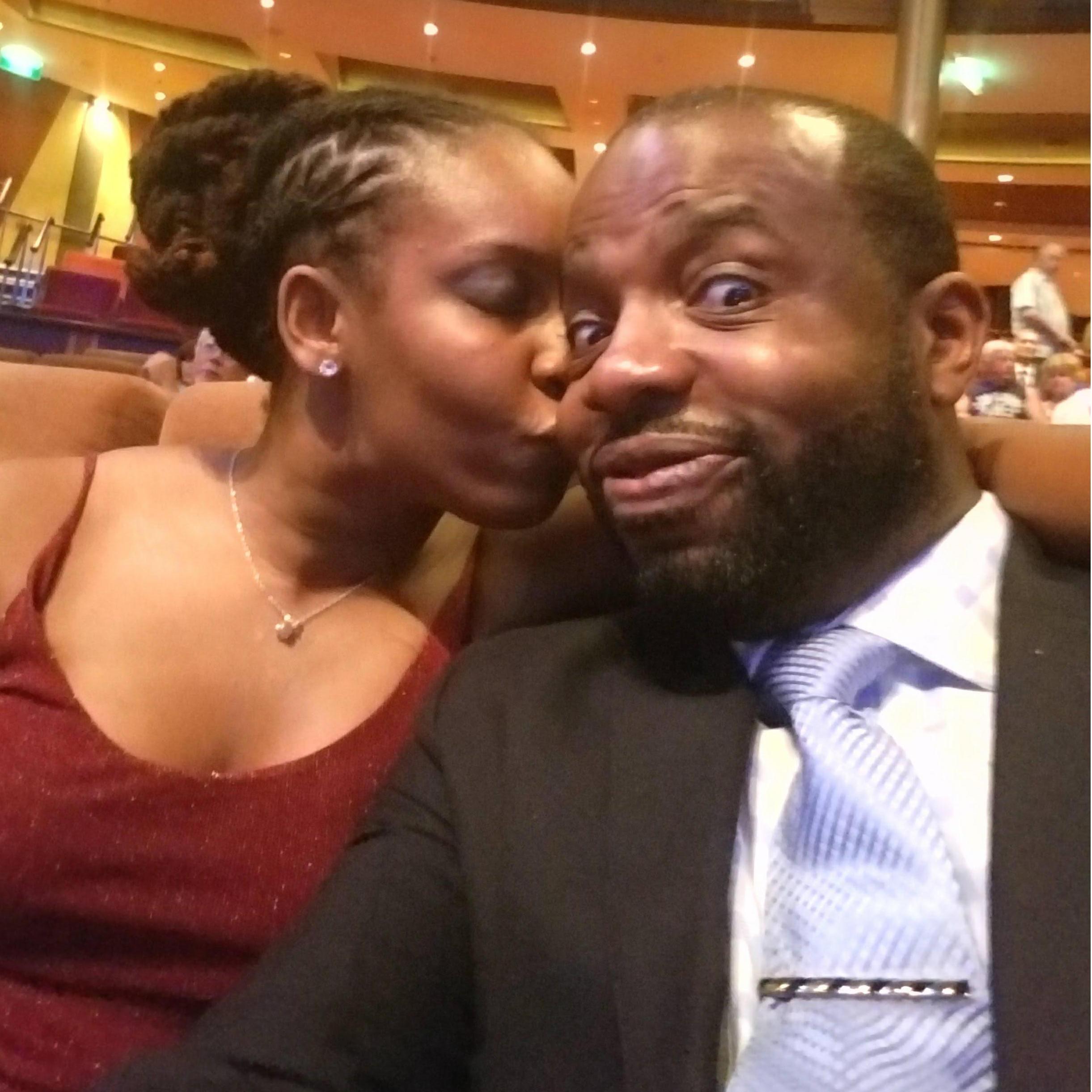 Chijioke Turned 37 and we shared our first cruise together.