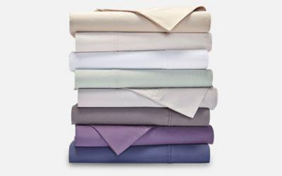 Heartland® HomeGrown™ 400-Thread-Count Solid Sateen Sheet Set