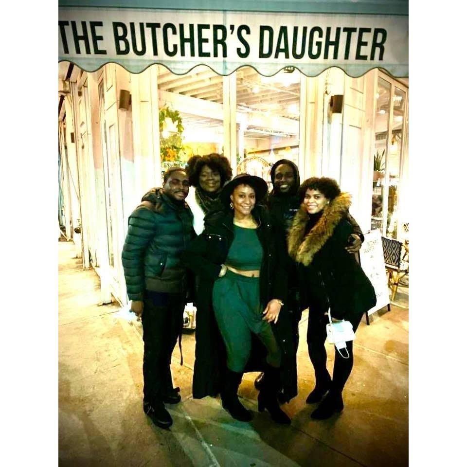 The bride and her siblings.