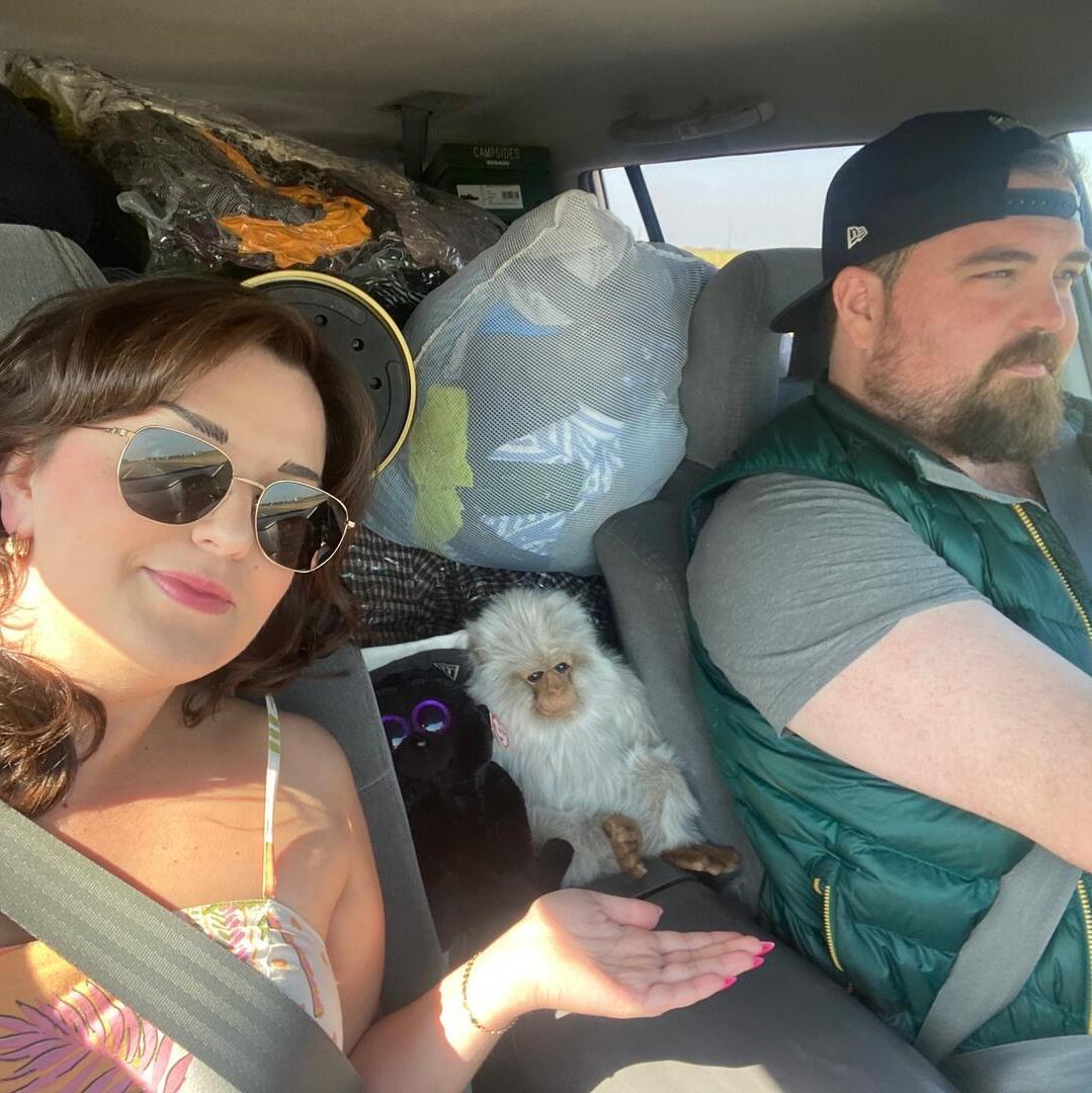 Driving with all of our belongings to start a new life in San Francisco!