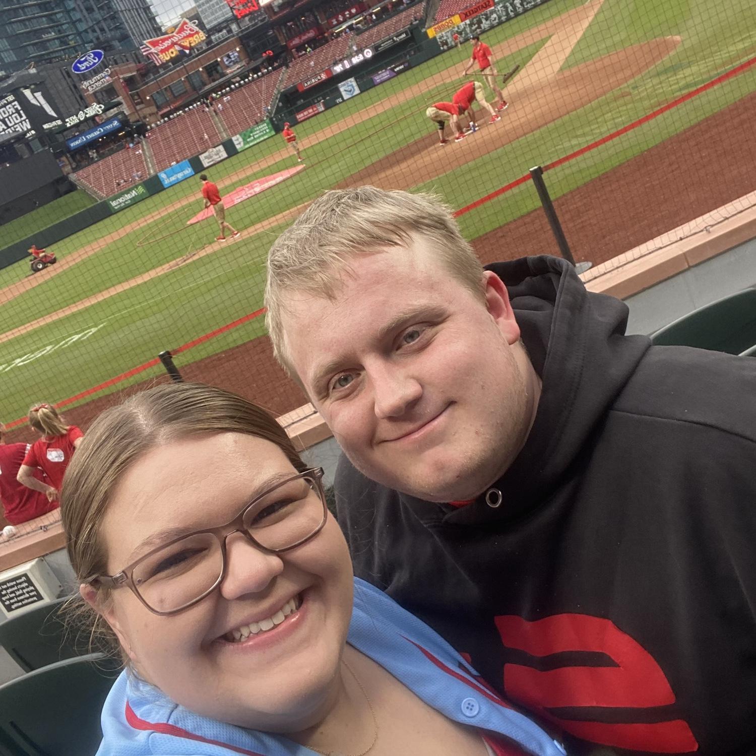 Green Seats at the Cards game