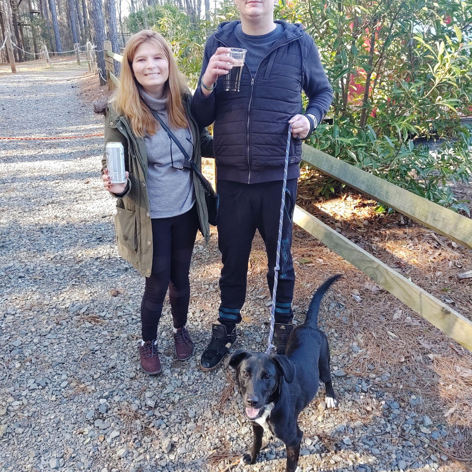 Sophie's first visit to the White Water Center in Charlotte, NC- January 2020