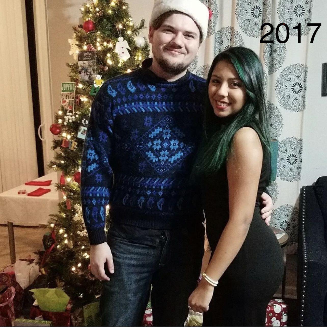 Our First Christmas as a Couple 2017
