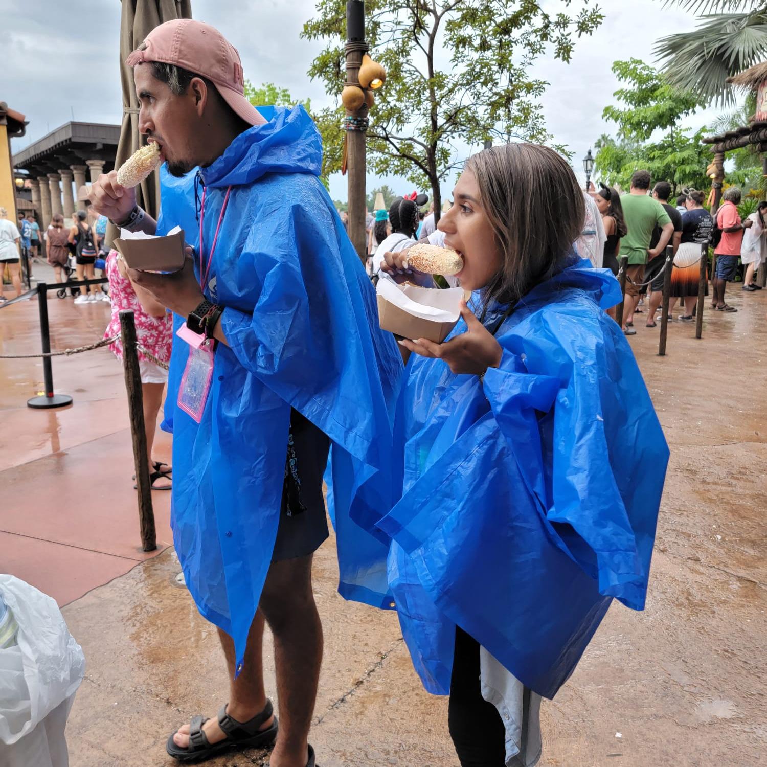 Y también en Disney World, siempre bien apurados 😅
