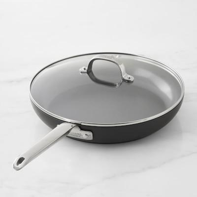 Williams Sonoma Pro Ceramic Non-Stick Plus Fry Pan with Lid, 12"