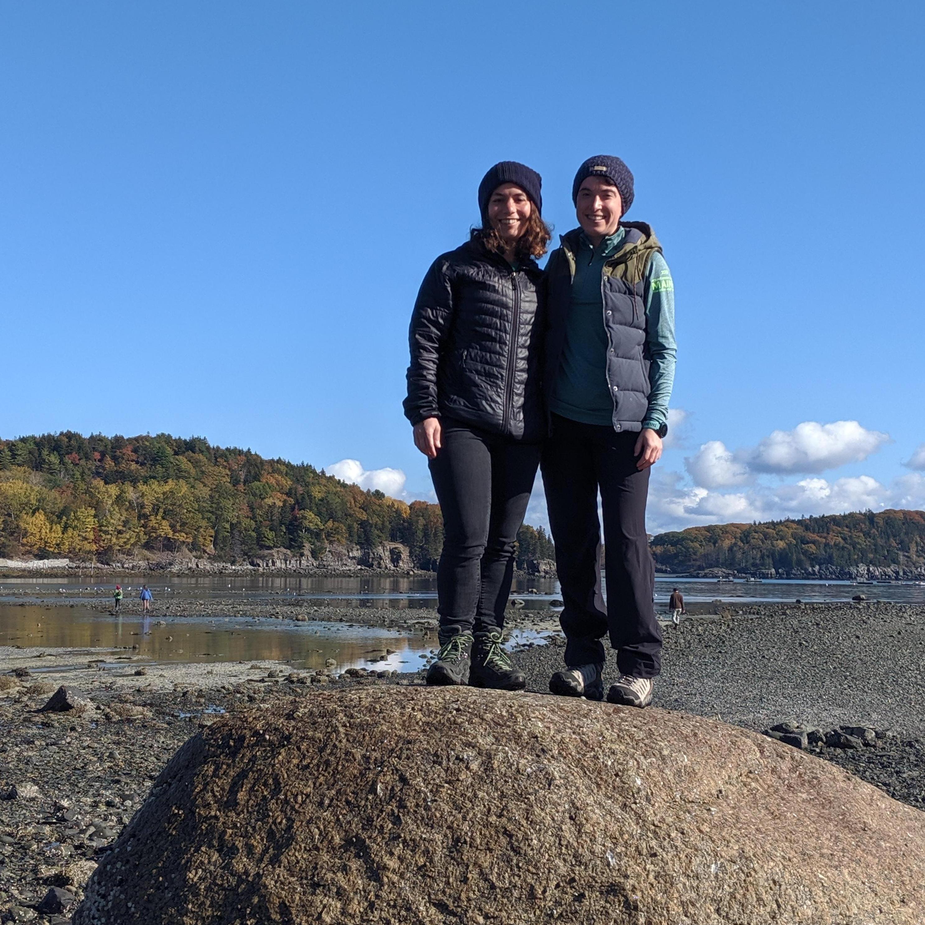 October 2019 trip to Maine for Naomi's first marathon!