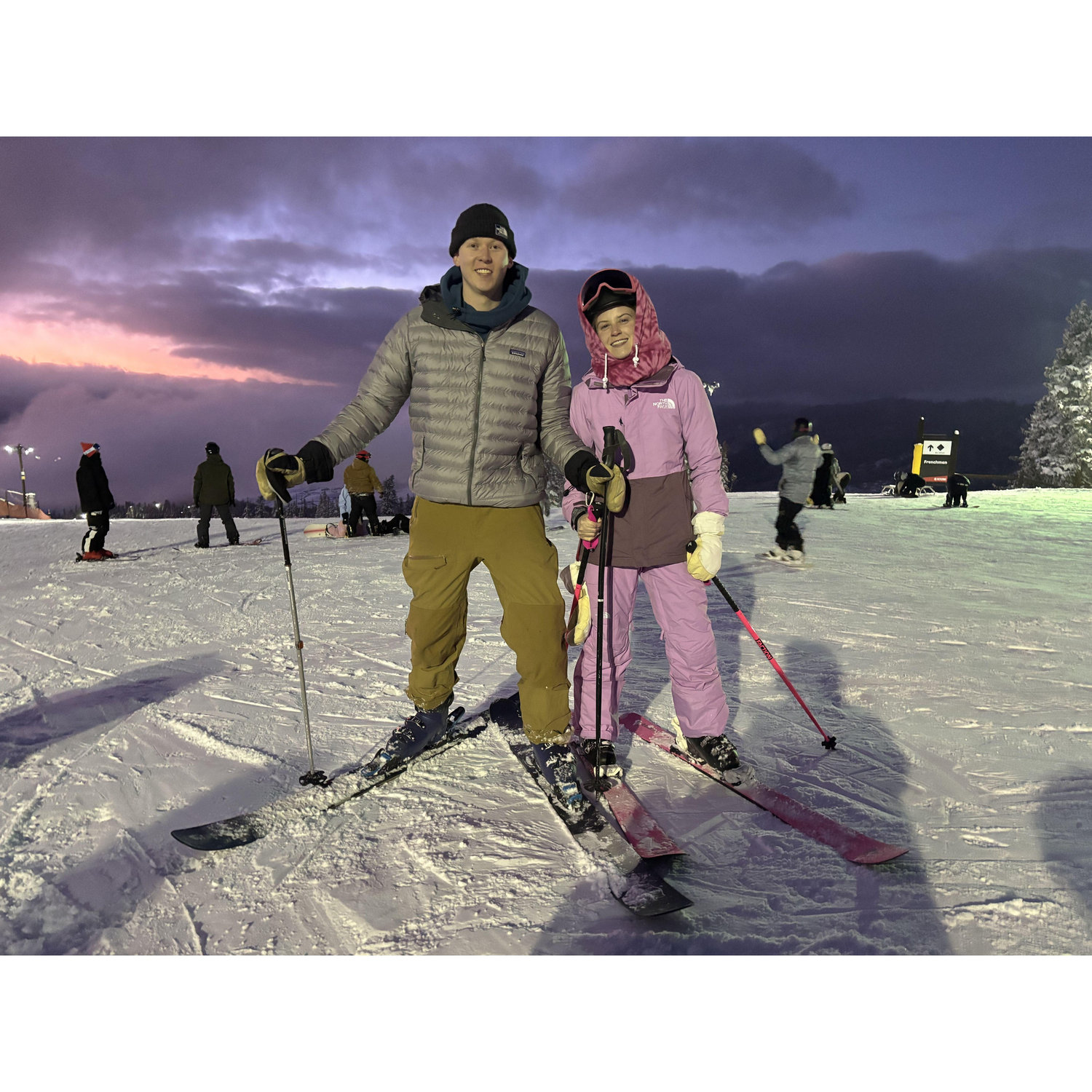 Night skiing at Keystone