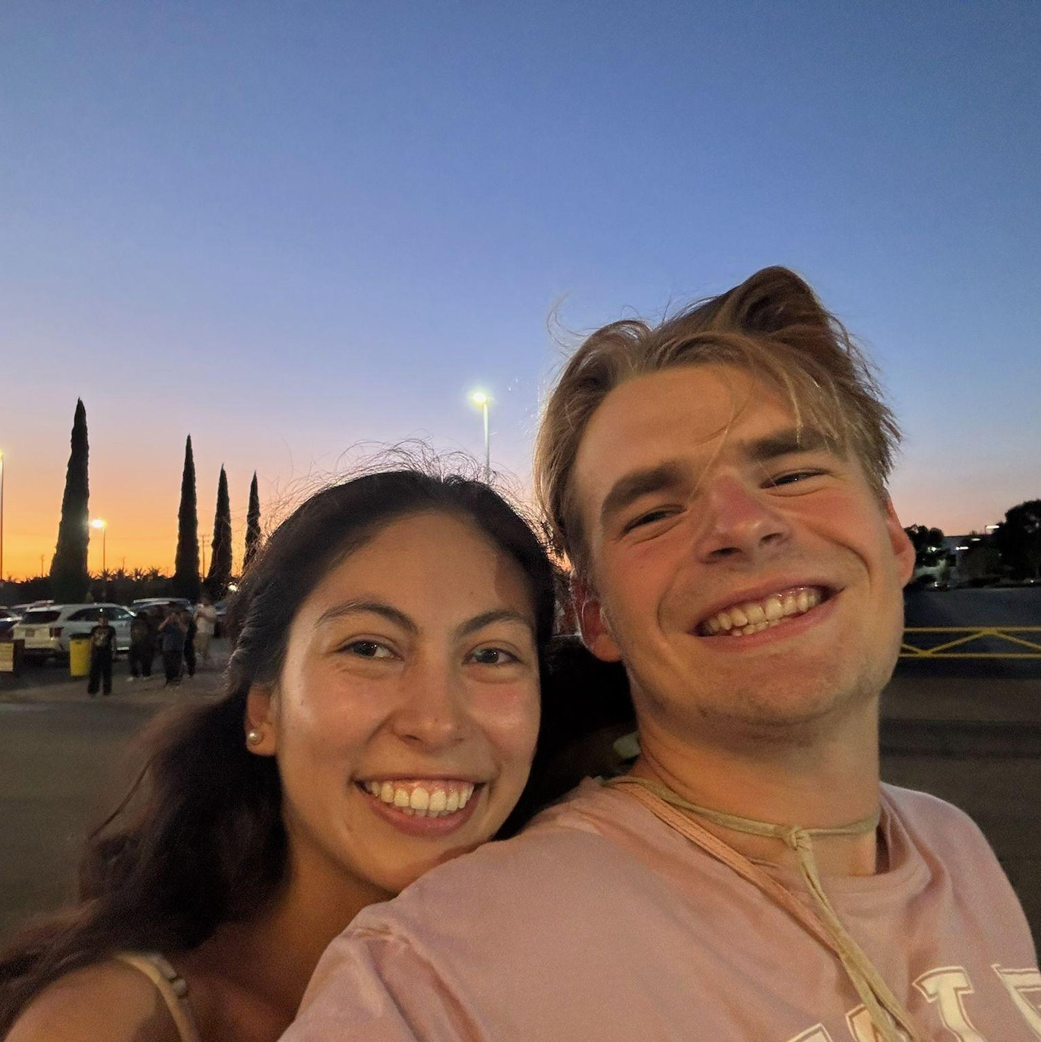 The Lord made every sunset so beautiful, all we can do is smile and Praise Him in response.