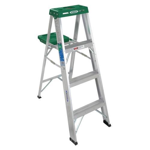Werner 350 4-ft Aluminum Type 2 - 225 lbs. Capacity Step Ladder