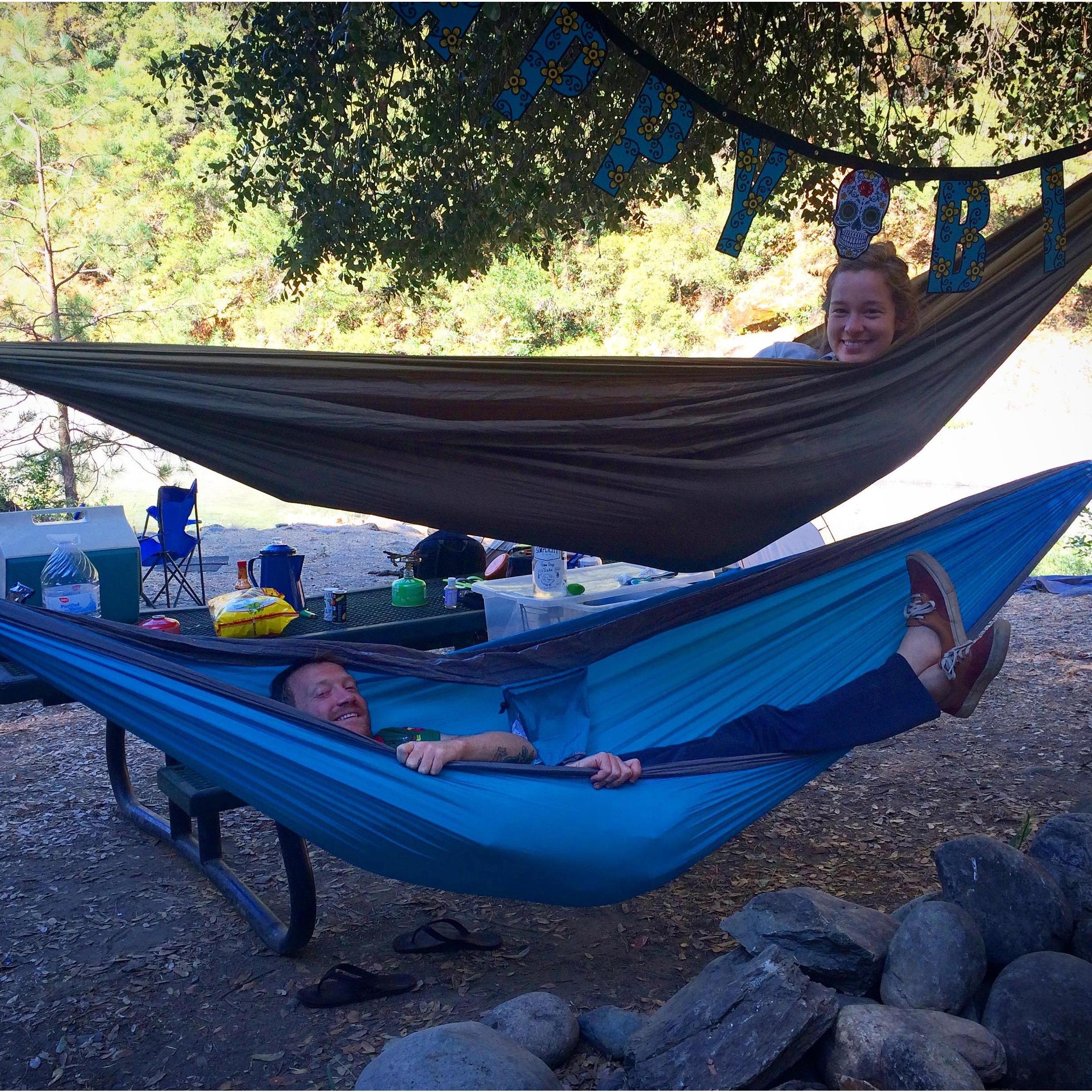 camping in gold country!