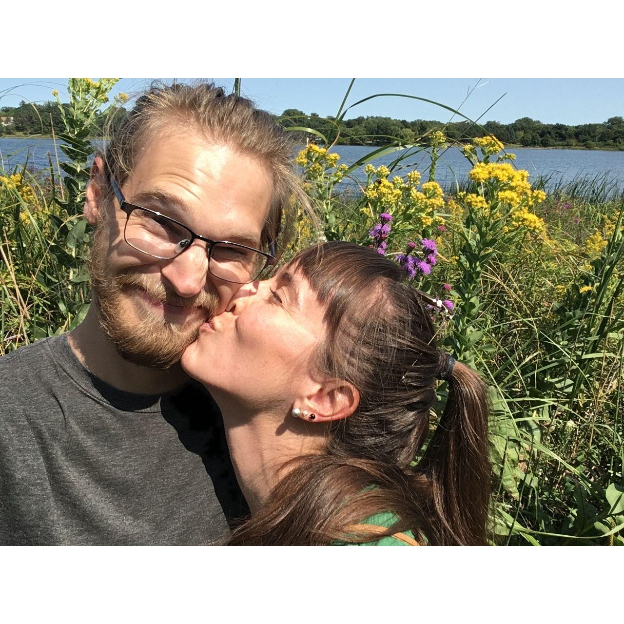We tried to escape covid quarantine and enjoy the wildflowers whenever we could.