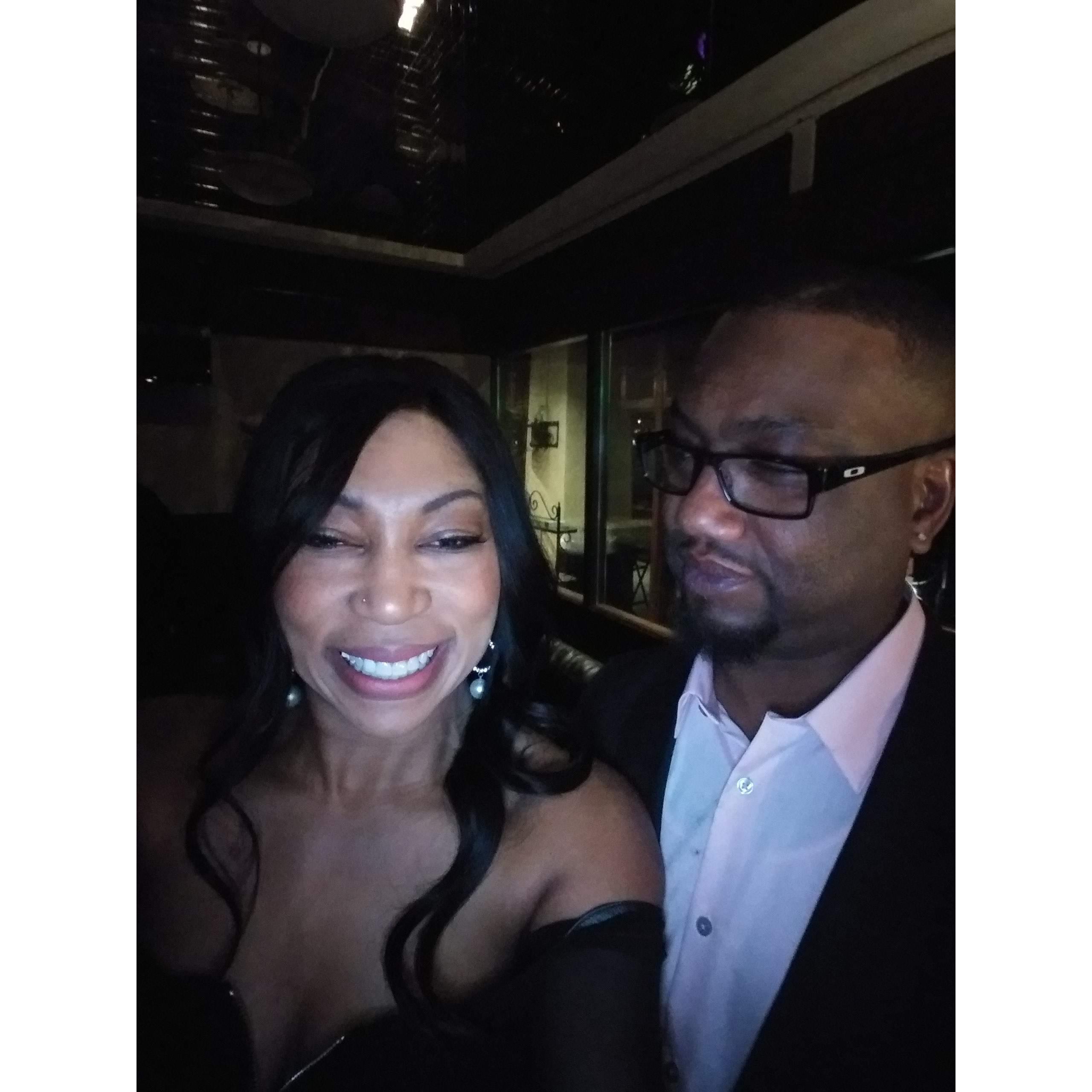 Another night on the town.