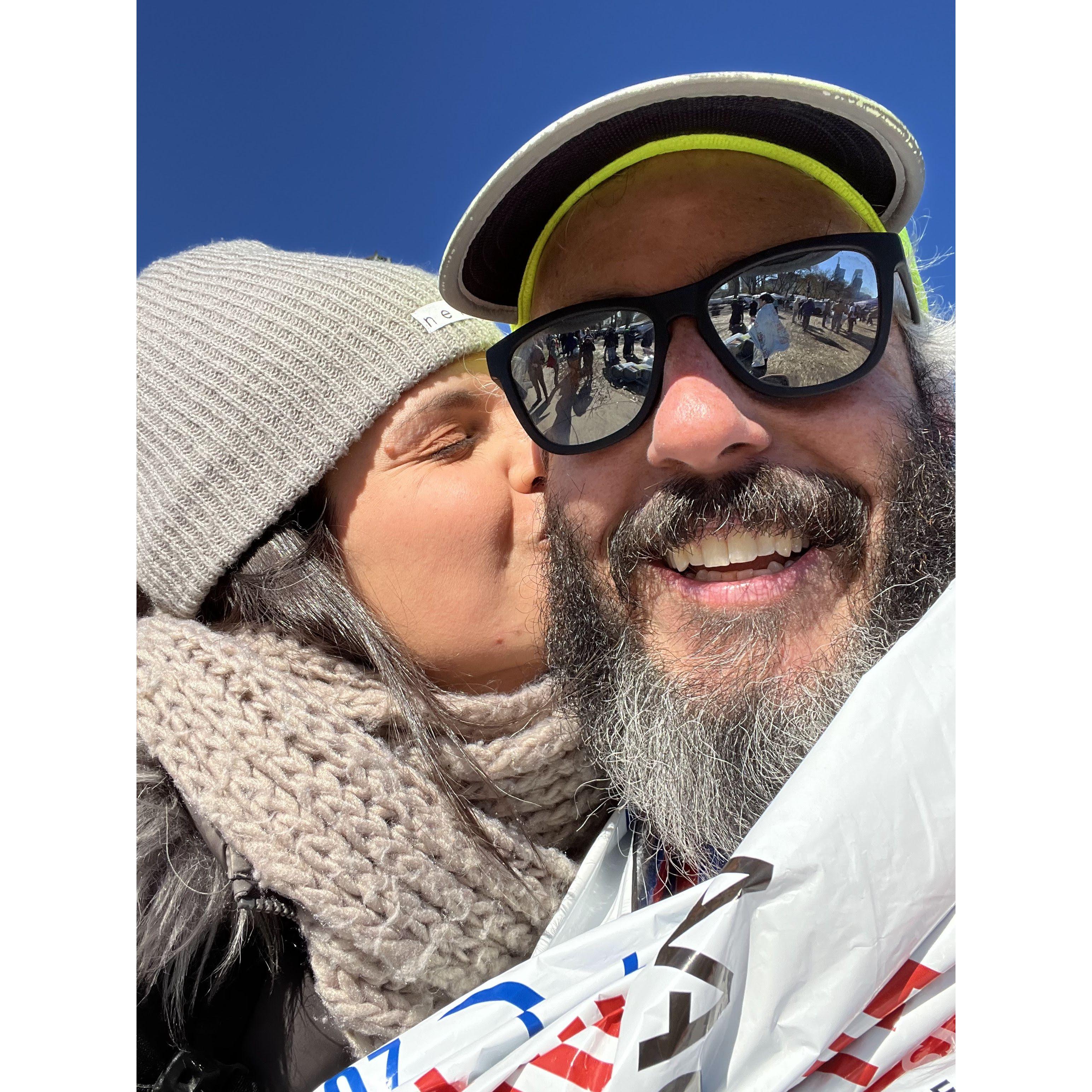 Matt's first marathon!