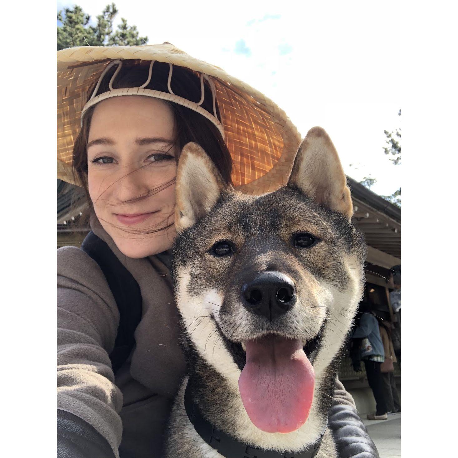 Cassidy and Yuna try out the Shikoku Henro by car, December 2018