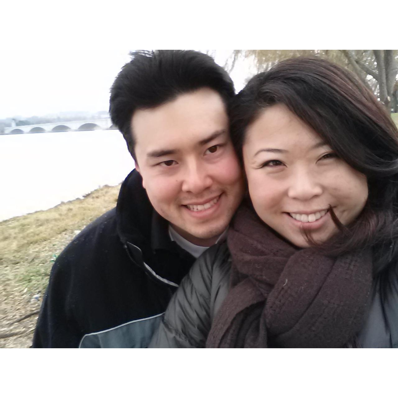 This was our first trip ever to Virginia to meet my Mom for the first time. Our first official boyfriend and girlfriend trip.
