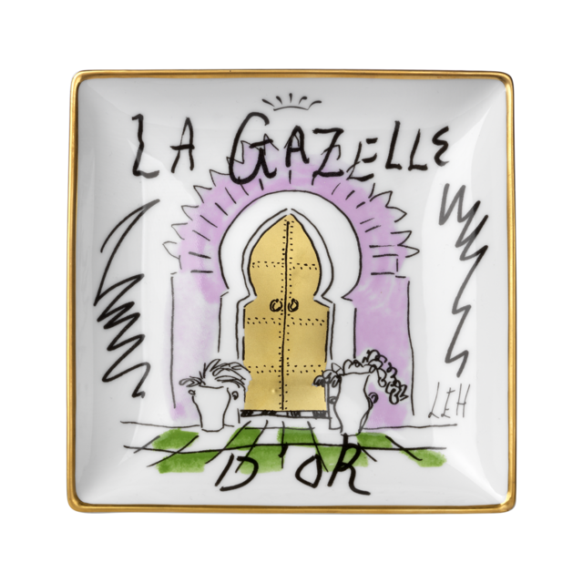 Designer squared vide poche La Gazelle d'Or