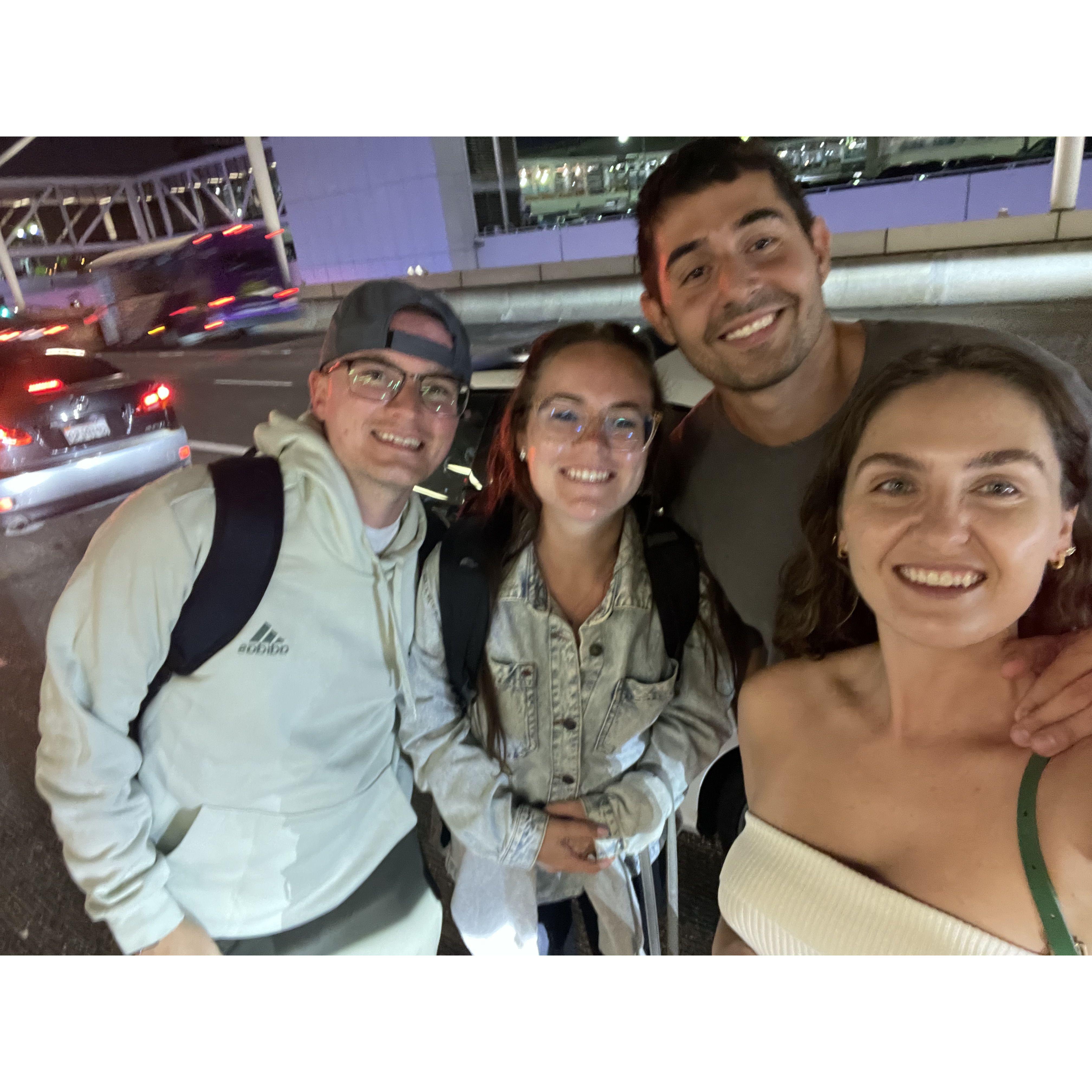 C & Hayden visit LA!