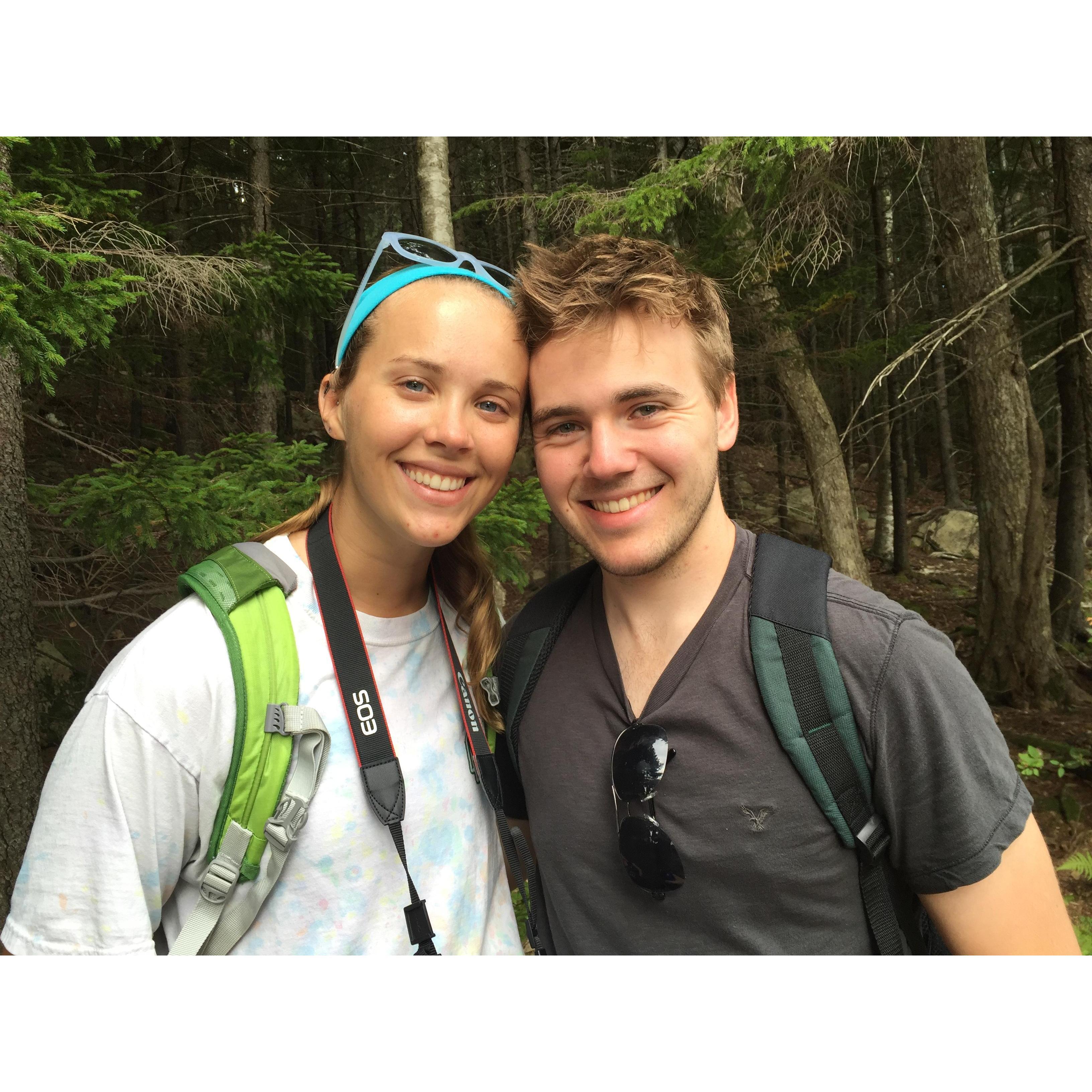 Acadia National Park Woods photo