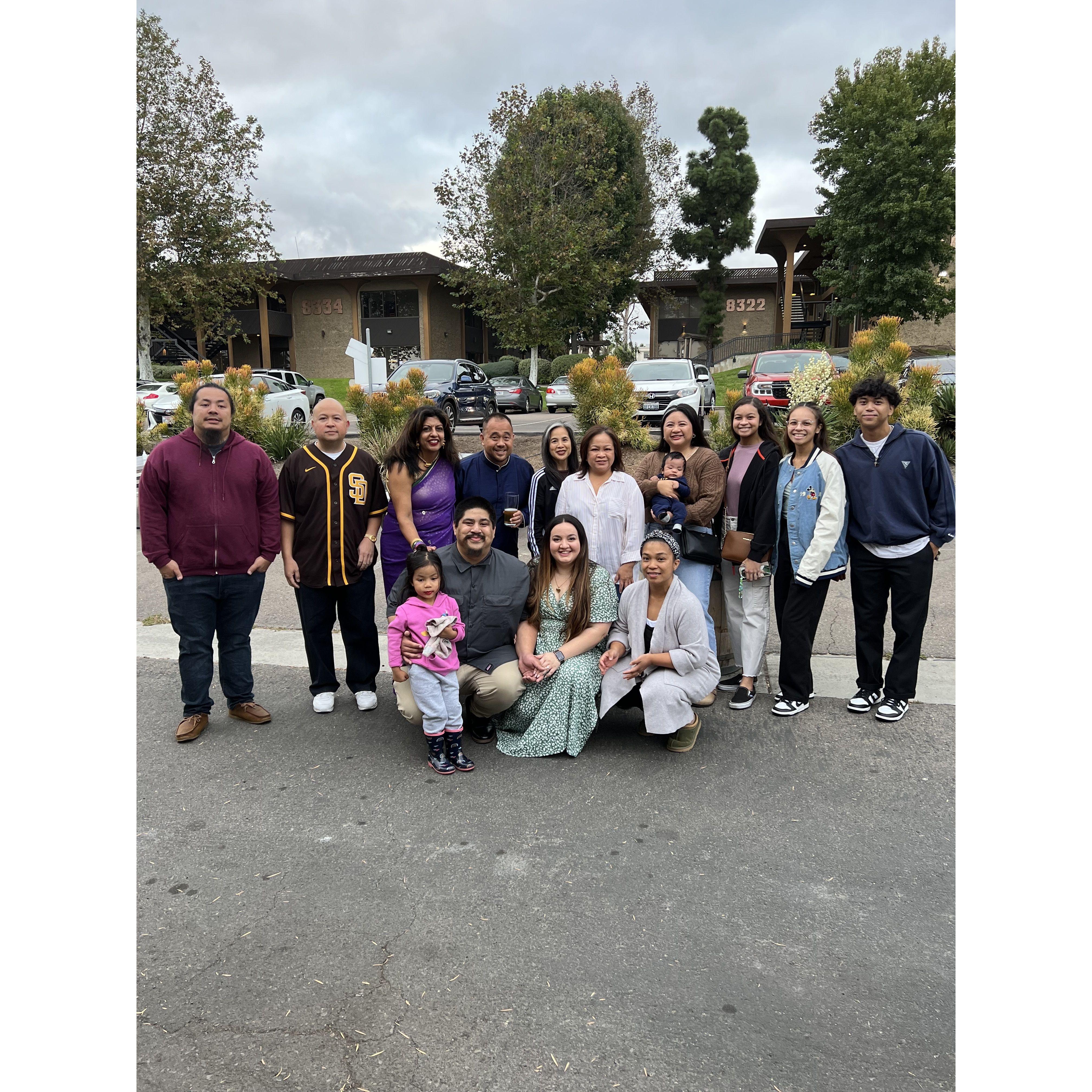 Surprise engagement party - October 2022