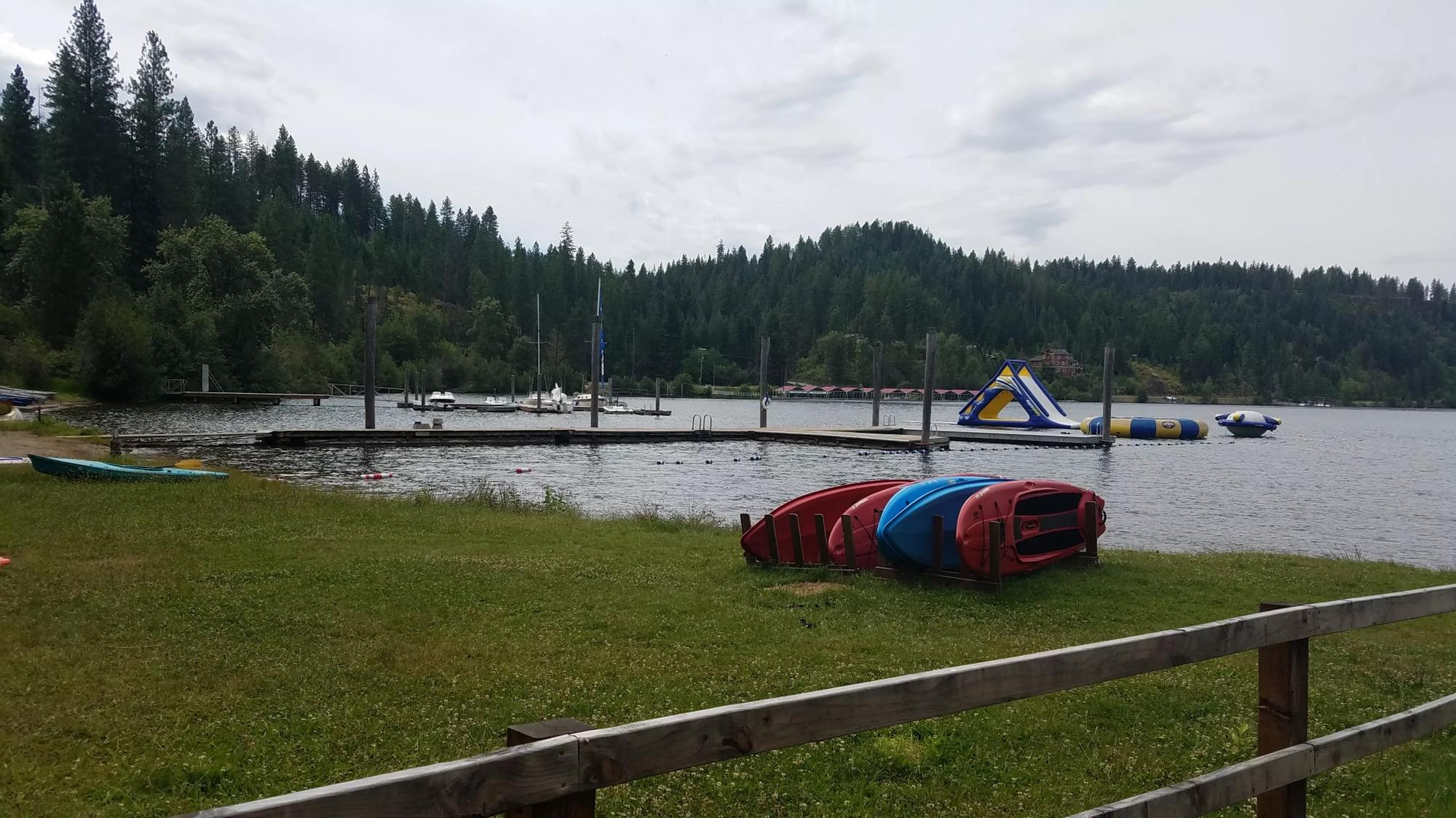 Waterfront/kayaks
