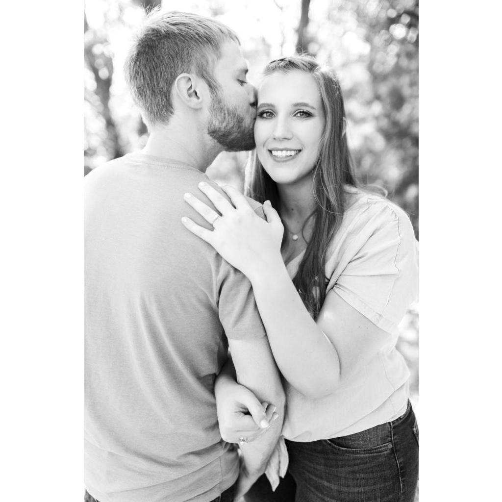 Engagement photos at Mel Mel's house-- October 2019