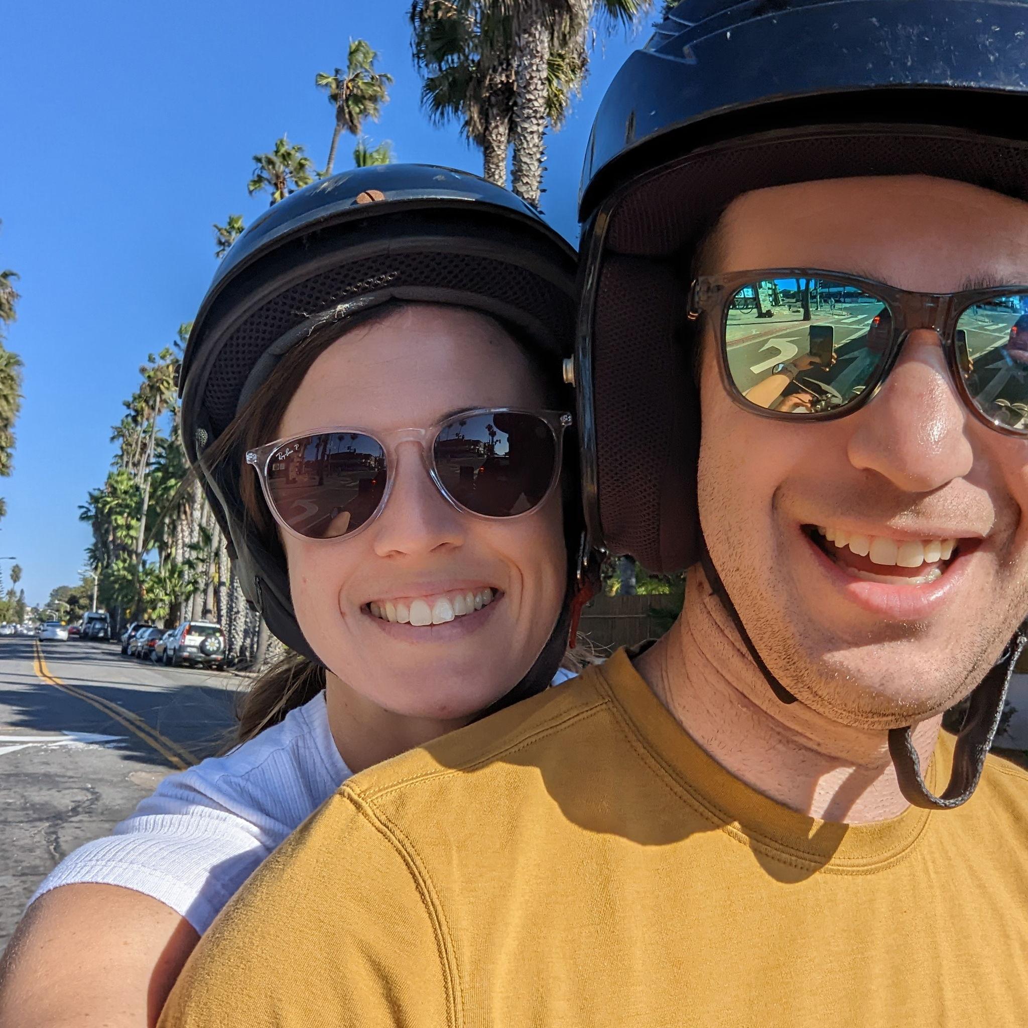 Scootin' around PB