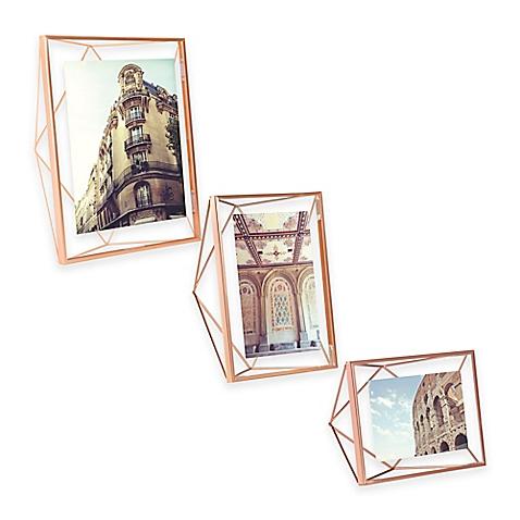 Umbra® Prisma 4-Inch x 6-Inch Photo Frame in Copper