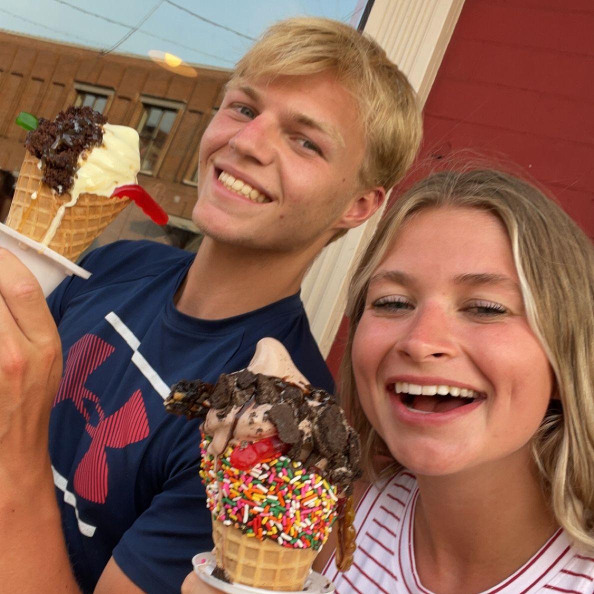 More downtown Stillwater ice cream dates!