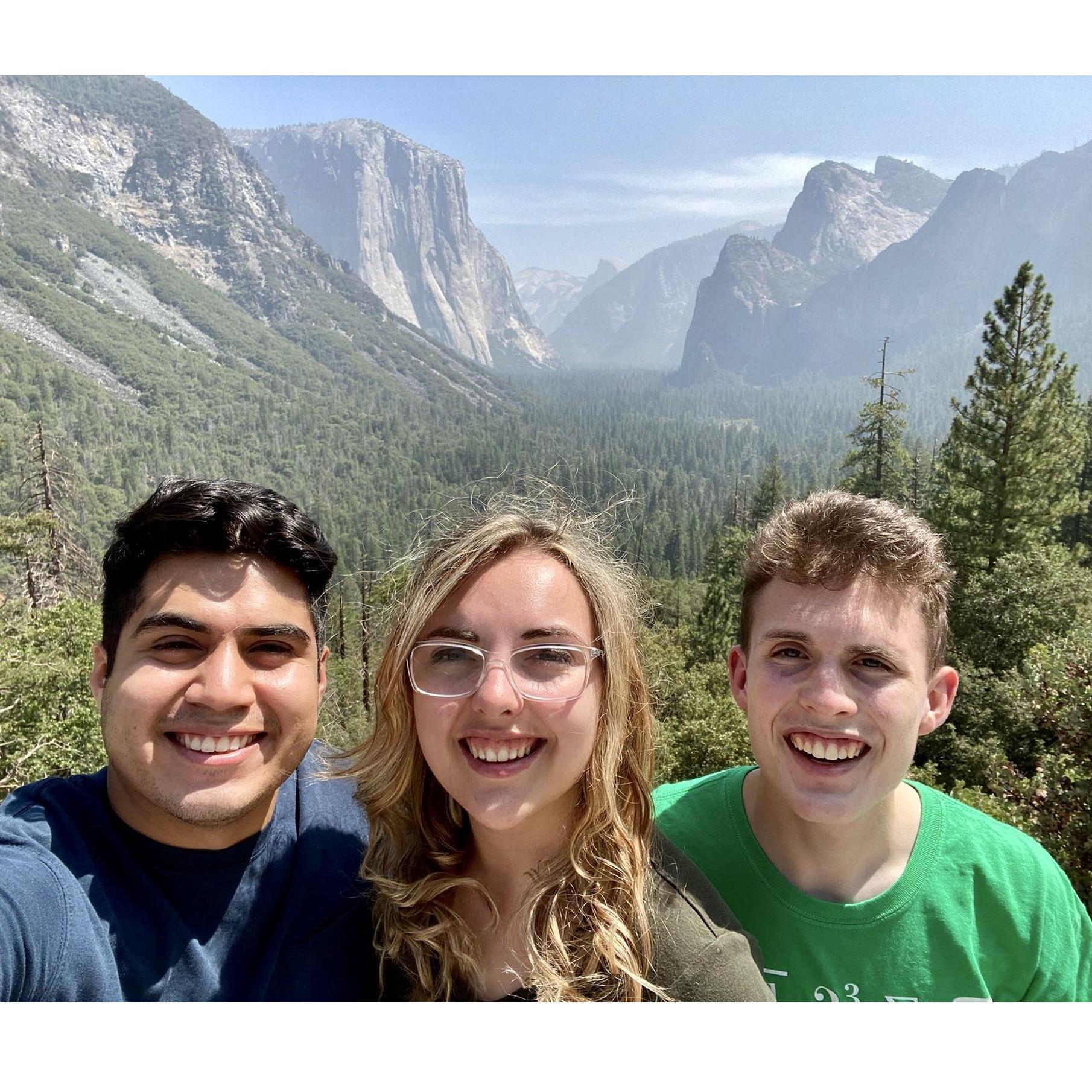 The morning of our engagement day!