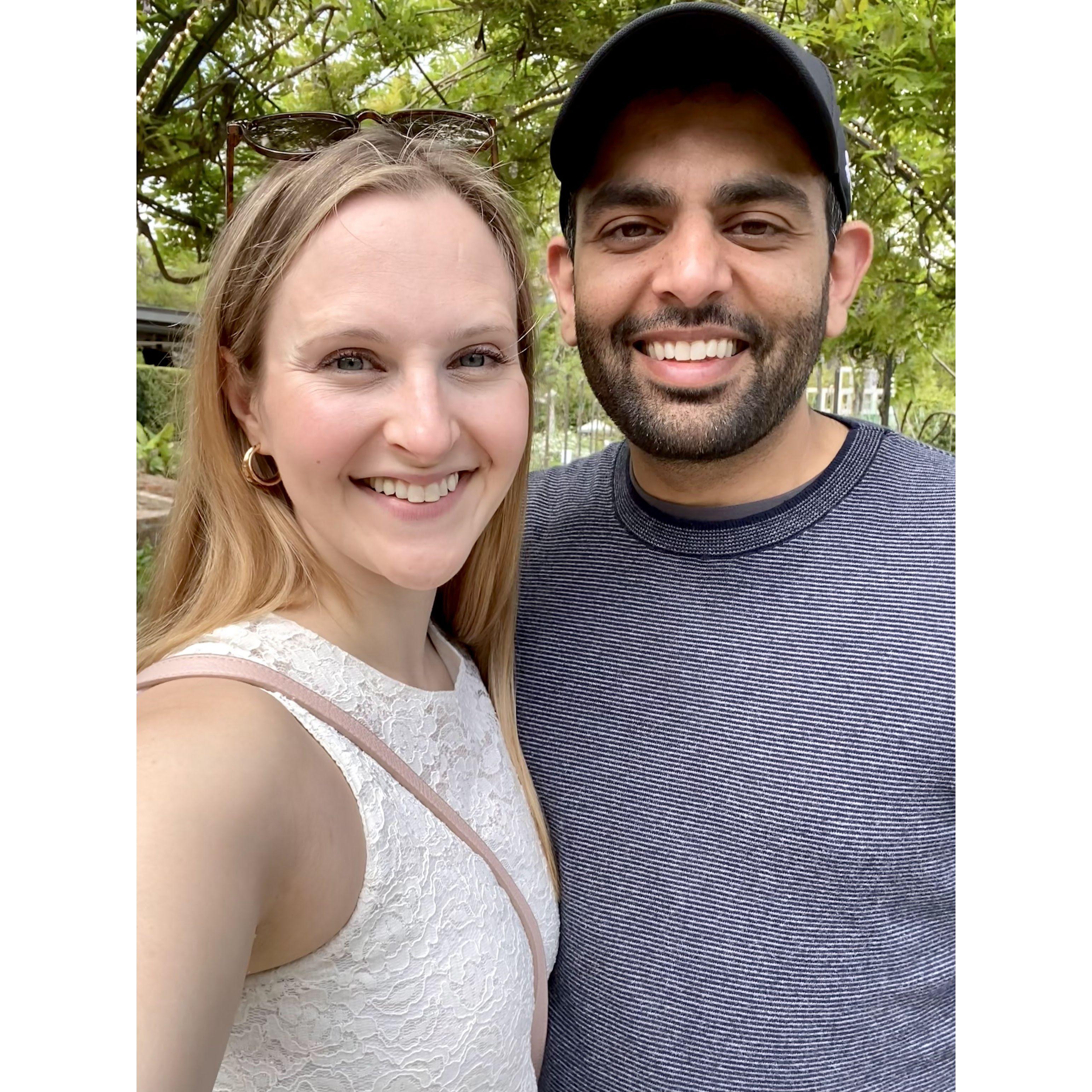 A must-do when we travel is to visit the local botanical gardens. Here we are in New Orleans :)