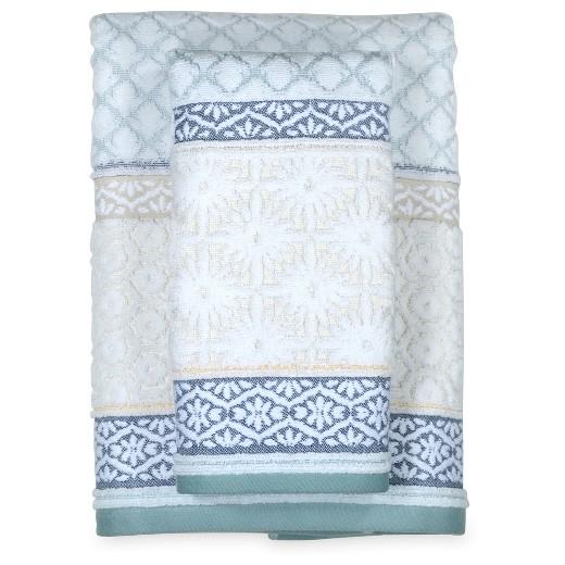 Pattern Filled Stripe - Threshold™ Bath Towel