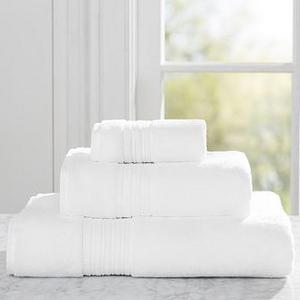 Cotton Tencel® Organic Towels - White - Washcloth 6x