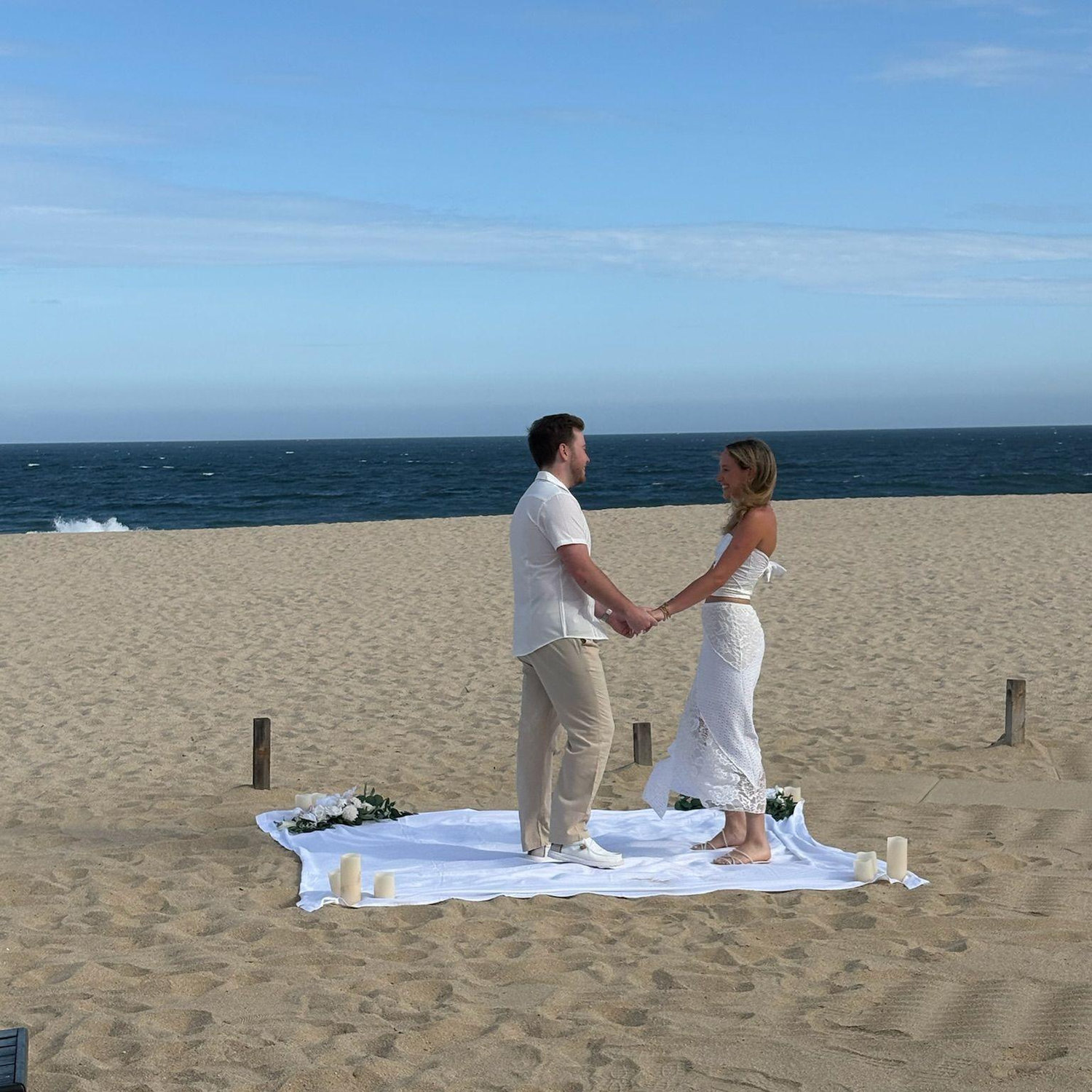 Right before Carter popped the question!