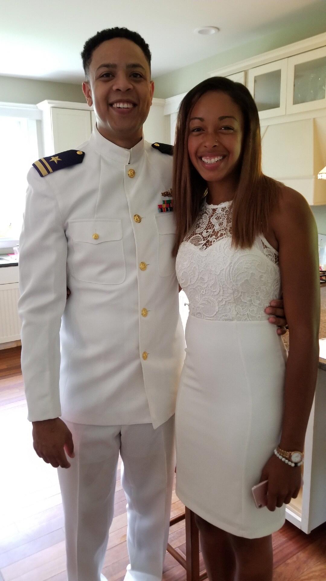 Micah’s Coast Guard graduation.