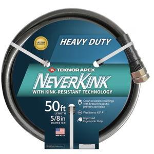NeverKink Teknor Apex 5/8-in x 50-ft Heavy -Duty Kink Free Vinyl Gray Coiled Hose