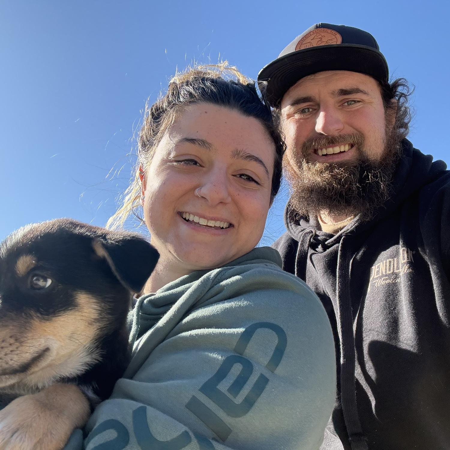 First day with Smokey!