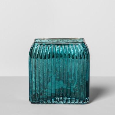 Glass Toothbrush Holder Teal Blue - Opalhouse™