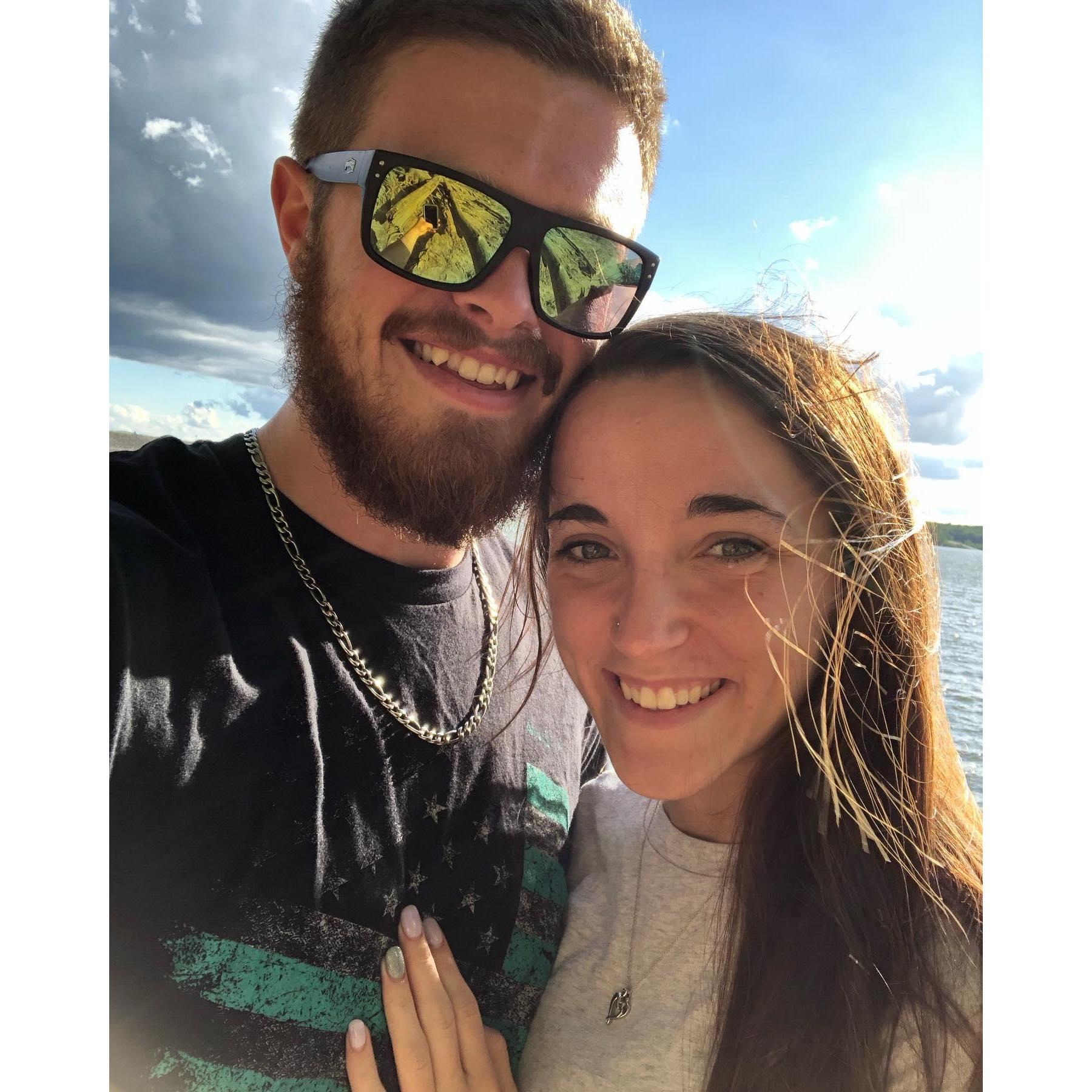 Hiking around Saylorville, one of our favorite places
