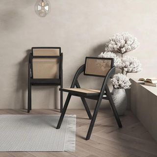 Lambinet Dining Folding Chair, Set of 4