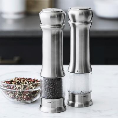 Williams Sonoma Electric Salt and Pepper Mill Set