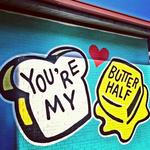 You're My Butter Half Mural