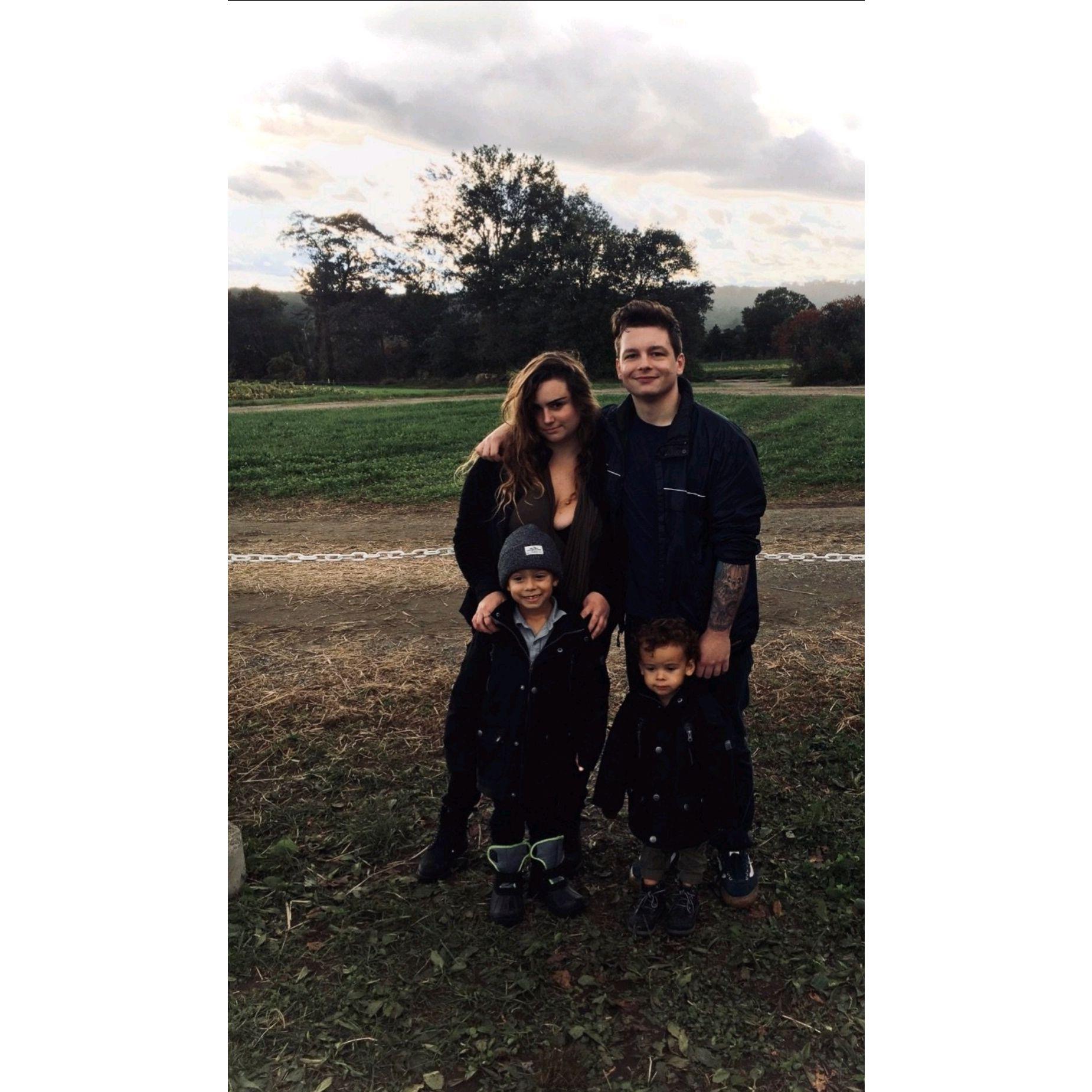 First year pumpkin picking together