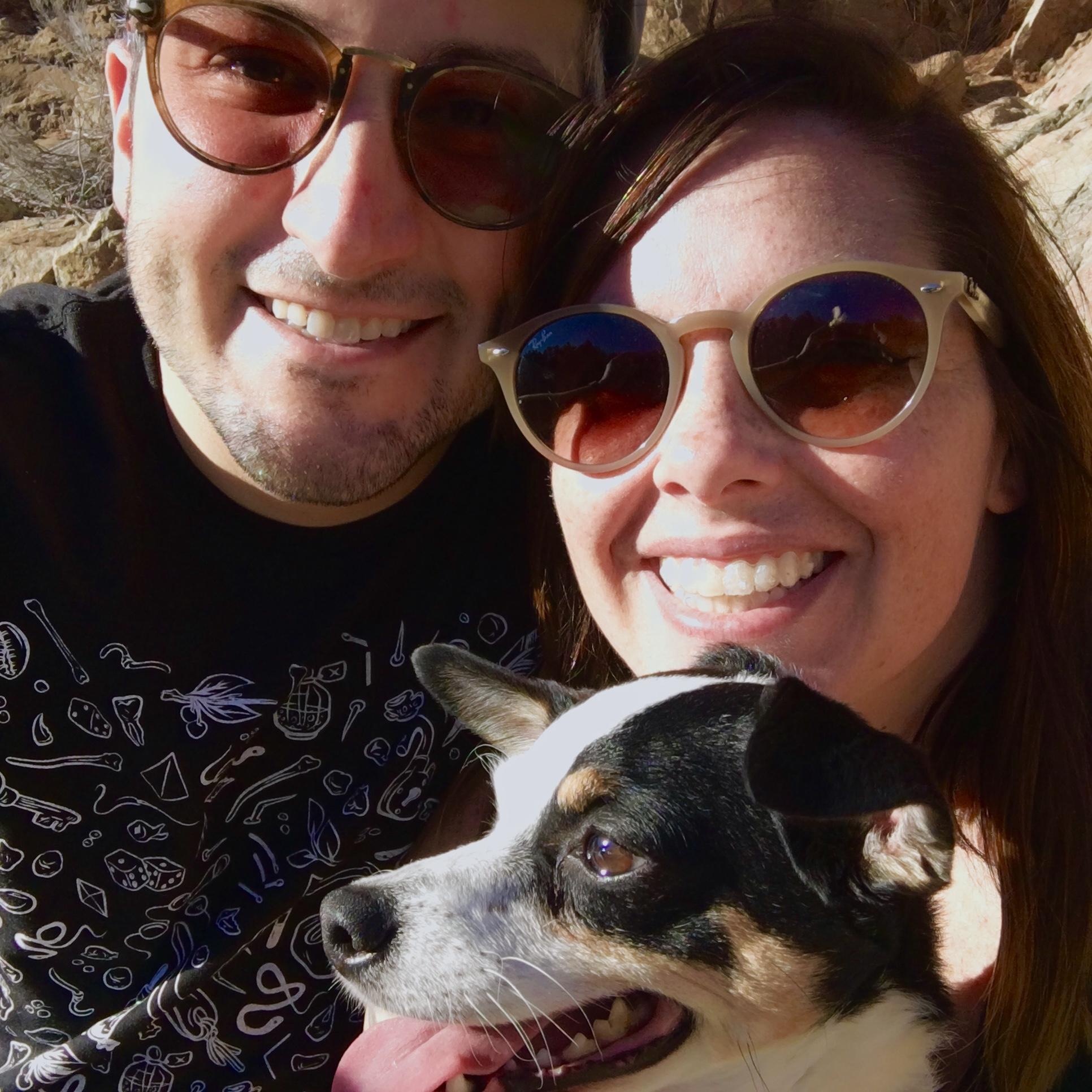 One of Layla's first hikes.