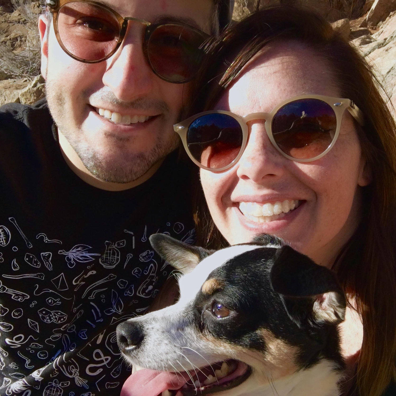 One of Layla's first hikes.