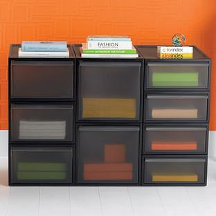 Like-it Smoke Stackable Drawers (Large)