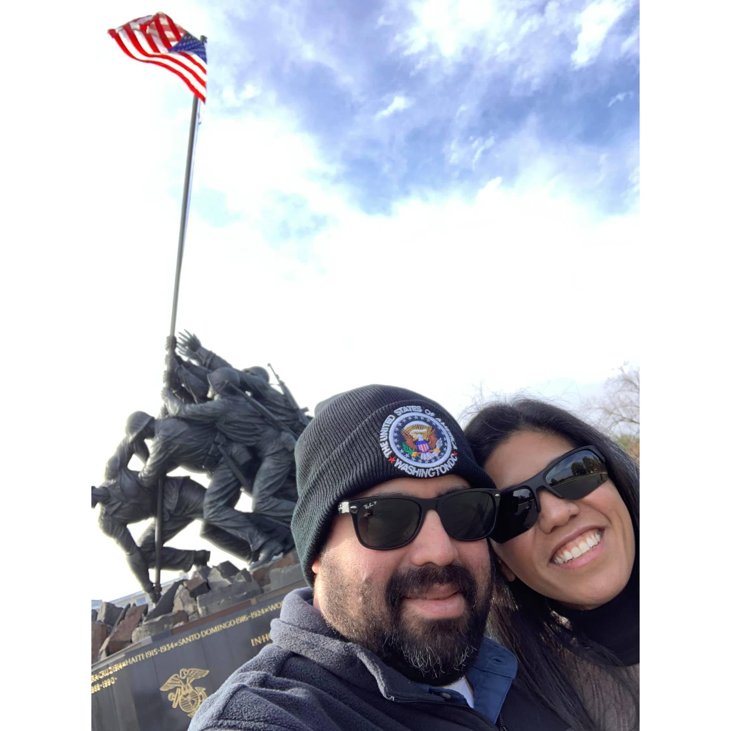 The Marines Monument.